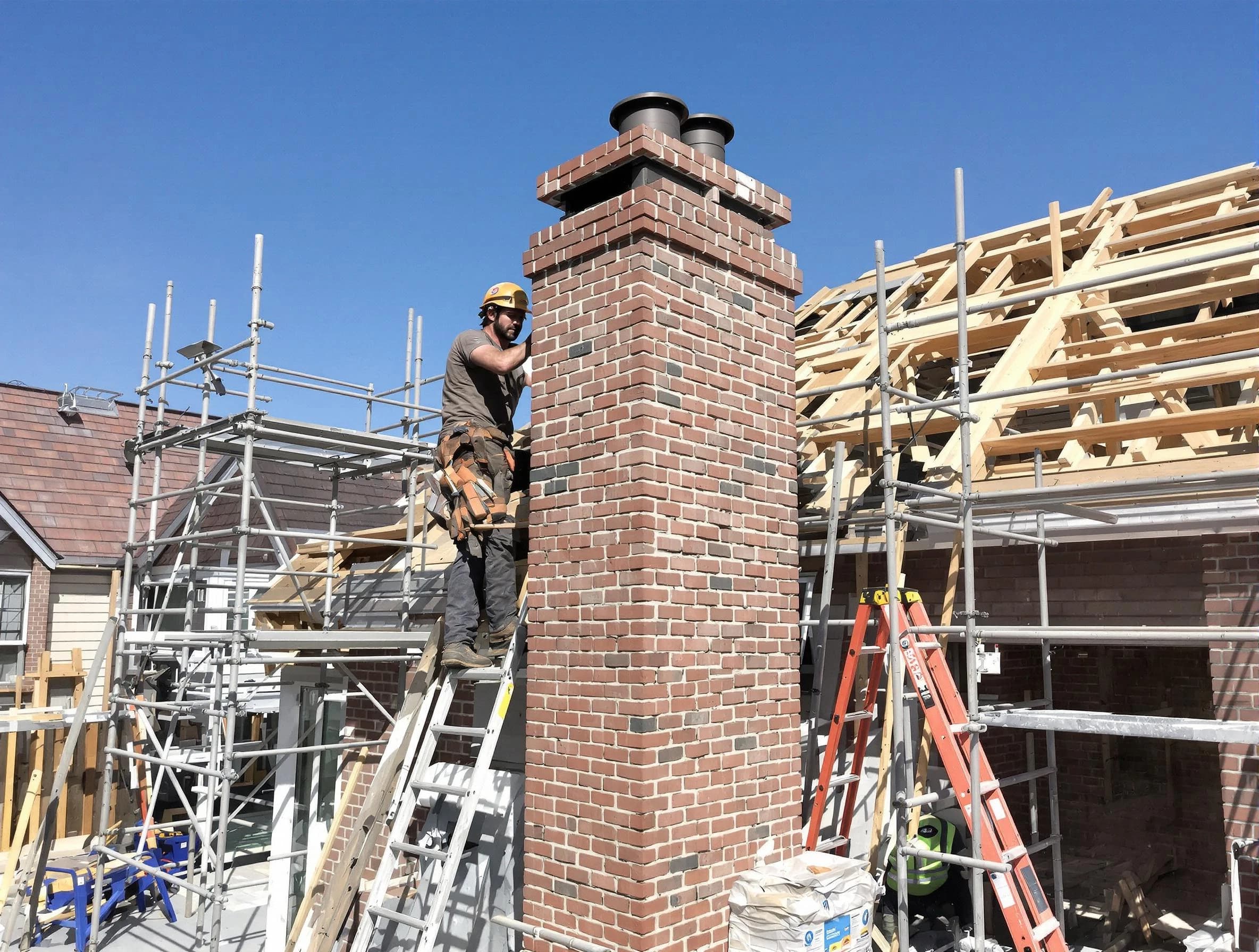 New chimney installation completed by Federal Heights Chimney Sweep in Federal Heights, CO