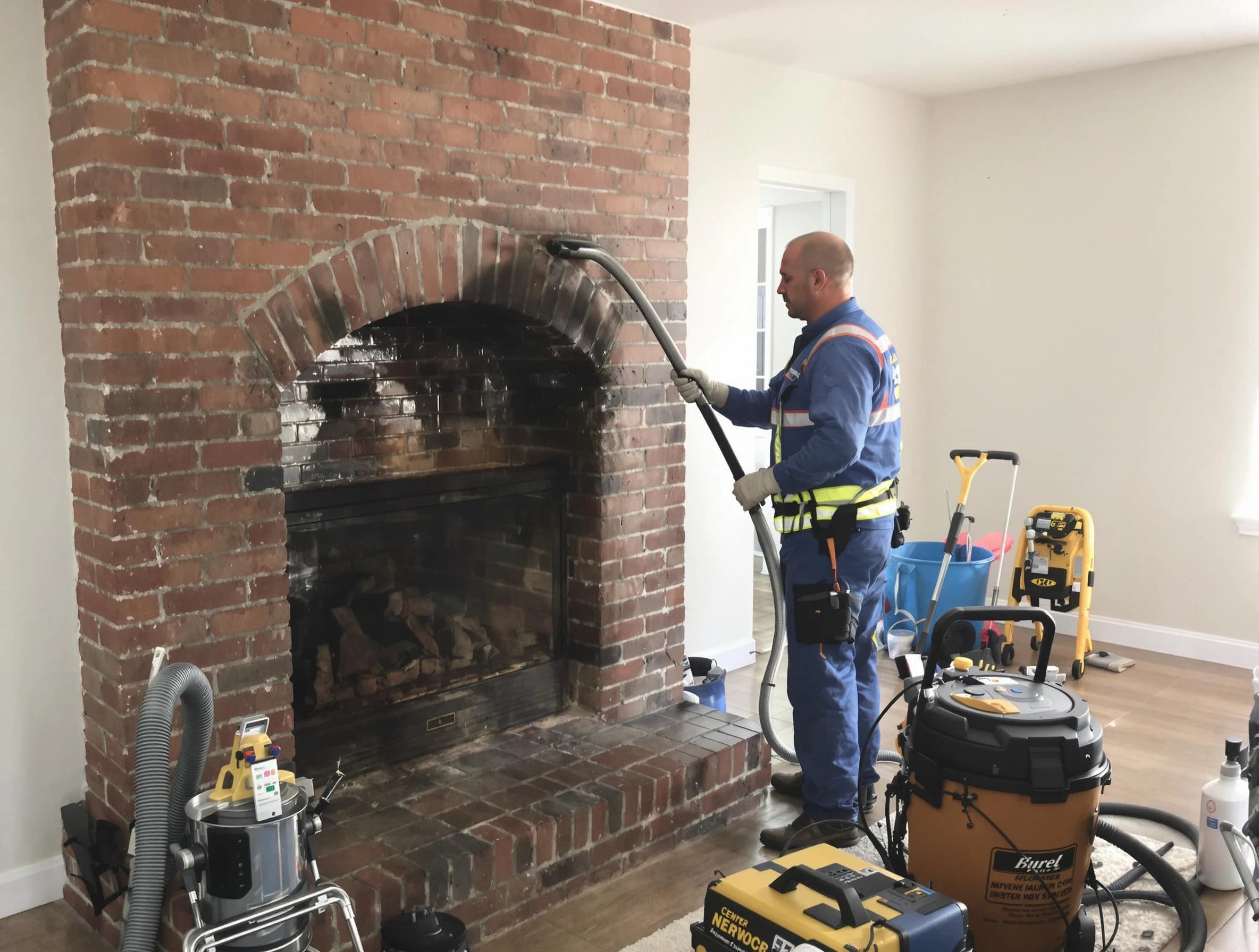 Federal Heights Chimney Sweep expert performing detailed chimney sweep in Federal Heights, CO