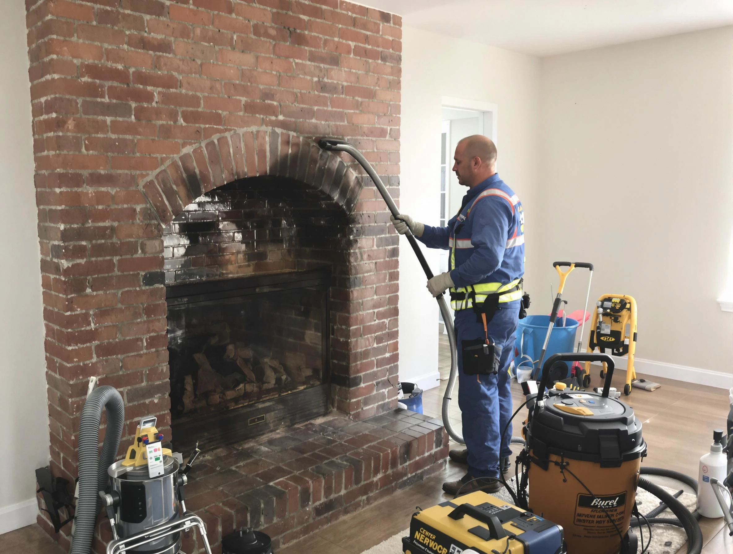 Federal Heights Chimney Sweep expert performing detailed chimney sweep in Federal Heights, CO